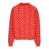 Jersey de cuello redondo con logotipo integral «Rojo Blanco» 702952T32336090