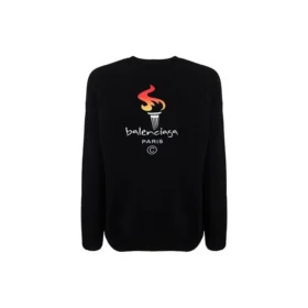 Jersey de cuello redondo de los Juegos Olímpicos de París «Negro» 621032T41041070