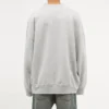 Jersey de cuello redondo deportivo con logotipo B Crest «Gris» 671125TLV601300