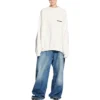 Jersey de cuello redondo oversize Strike 1917 «Blanco» 699242TMVH29800