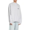 Jersey de cuello redondo oversize Strike 1917 «Gris claro» 699212TMVH21023