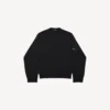 Jersey de cuello redondo para hombre en negro Jersey de cuello redondo para hombre en negro