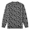 Jersey de intarsia «Black White» de Balenciaga Paris con estampado integral 599826T31701070