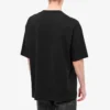 Jersey de manga corta con estampado multilingüe para hombre, negro 612966TJVI32771