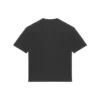 Jersey de manga corta para hombre Balenciaga con estampado de letras, negro, 612966TJVD91034