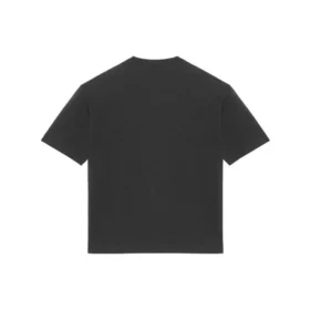 Jersey de manga corta para hombre Balenciaga con estampado de letras, negro, 612966TJVD91034
