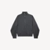 Jersey de media cremallera para hombre en gris