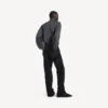Jersey de media cremallera para hombre en gris