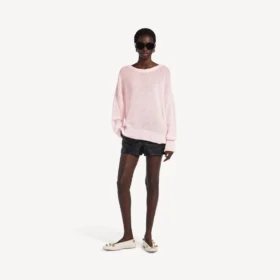 Jersey de mujer en rosa empolvado