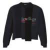 Jersey de punto asimétrico rediseñado «Negro» 657334T32011271