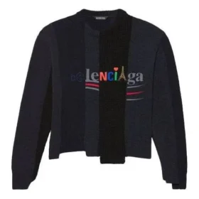 Jersey de punto asimétrico rediseñado «Negro» 657334T32011271