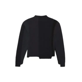 Jersey de punto asimétrico rediseñado «Negro» 657334T32011271