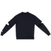 Jersey de punto con cuello en V desgastado «Navy» 696091T16420414