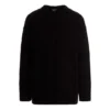 Jersey de punto con logotipo jacquard «Negro» 662728T31661000