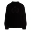 Jersey de punto de cuello redondo con el logotipo de la corona de laurel de BB «Negro» 664369T32111000