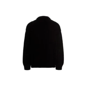 Jersey de punto de cuello redondo con el logotipo de la corona de laurel de BB «Negro» 664369T32111000