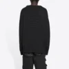 Jersey de punto de cuello redondo con el logotipo de la corona de laurel de BB «Negro» 664369T32111000