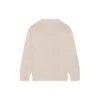 Jersey de punto de cuello redondo con logotipo de corona de laurel de BB «Beige» 664369T32119028