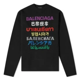 Jersey de punto de cuello redondo «Negro multicolor» 646491T15952771