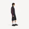 Jersey híbrido con cremallera para hombre en gris oscuro Jersey híbrido con cremallera para hombre en gris oscuro