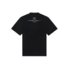 Jersey holgado de manga corta, colección Otoño-Invierno 2021, negro 651795TJV900107