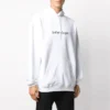 Jersey oversize con logotipo de Balenciaga para hombre, blanco, 570811TIV559040
