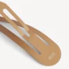 Juego de 2 pinzas con clip Holli XXL para mujer en beige/plata brillante Juego de 2 pinzas con clip Holli XXL para mujer en beige/plata brillante