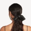 Lazo para el pelo de mujer en negro