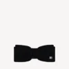 Lazo para el pelo Holli para mujer en negro/plata brillante Lazo para el pelo Holli para mujer en negro/plata brillante