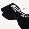 Lazo para el pelo Holli para mujer en negro/plata brillante Lazo para el pelo Holli para mujer en negro/plata brillante