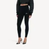 Leggings técnicos para mujer en negro Leggings técnicos para mujer en negro