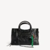 Llavero/colgante de moto para mujer de Balenciaga en verde/negro Llavero/colgante de moto para mujer de Balenciaga en verde/negro