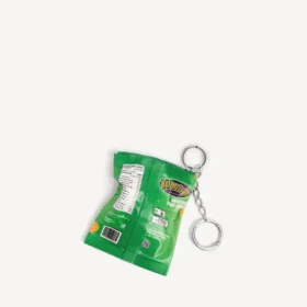 Llavero con colgante «chips» en verde