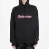 Logotipo en cursiva rosa, negro 583222TFV608465
