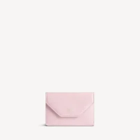 Mini cartera tipo sobre para mujer en rosa pétalo