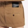 Mini falda de algodón para mujer en color beige Mini falda de algodón para mujer en color beige