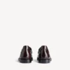 Mocasines cómodos para hombre en burdeos oscuro Mocasines cómodos para hombre en burdeos oscuro