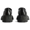 Mocasines Tractor «Piel de becerro lisa negra» 760433WA8E91000