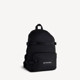 Mochila de esquí para hombre en negro