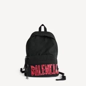 Mochila de hombre Tape Type en negro/rojo