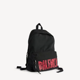 Mochila de hombre Tape Type en negro/rojo