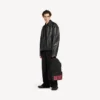 Mochila de hombre Tape Type en negro/rojo