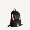 Mochila Explorer de Balenciaga para hombre | Colaboración con la NBA en negro/blanco/rojo bermellón