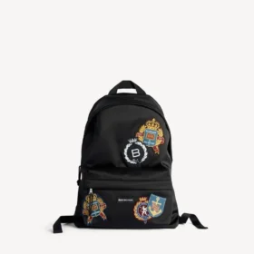 Mochila Explorer para hombre en negro/multicolor