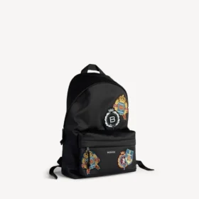 Mochila Explorer para hombre en negro/multicolor