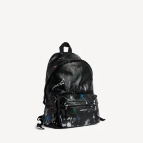 Mochila Explorer para hombre en negro/multicolor