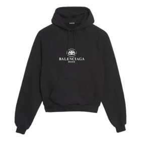 Modelo unisex con estampado en negro/blanco 571194TFV751000