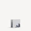 Monedero cuadrado plegable para hombre en gris claro Monedero cuadrado plegable para hombre en gris claro