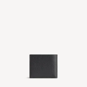 Monedero cuadrado plegable para tarjetas de crédito de hombre en color negro Monedero cuadrado plegable para tarjetas de crédito de hombre en color negro