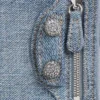 Monedero Le Cagole de Denim con pedrería «Azul» 7767692109U4715